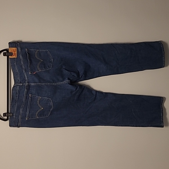 Levi plus size 24 straight leg jeans - Picture 2 of 6